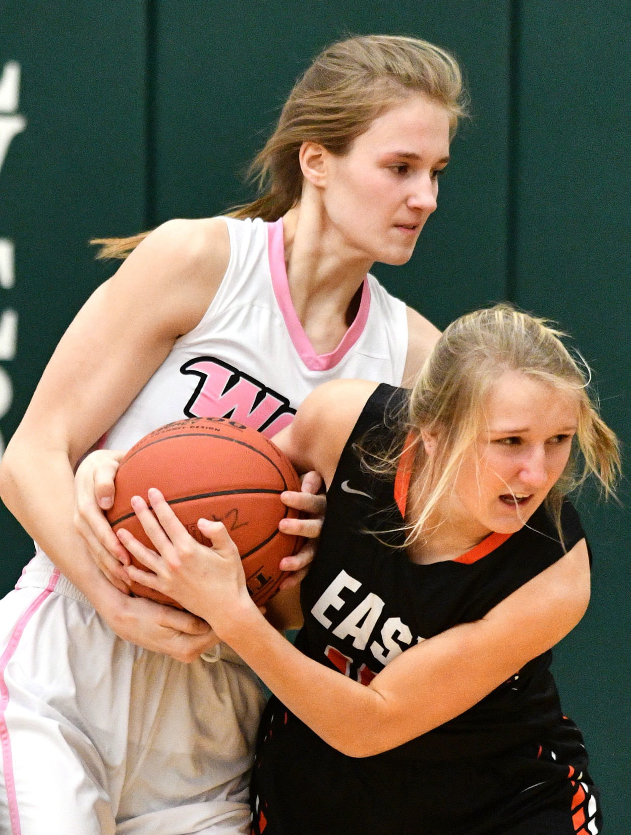 West vs East girls basketball